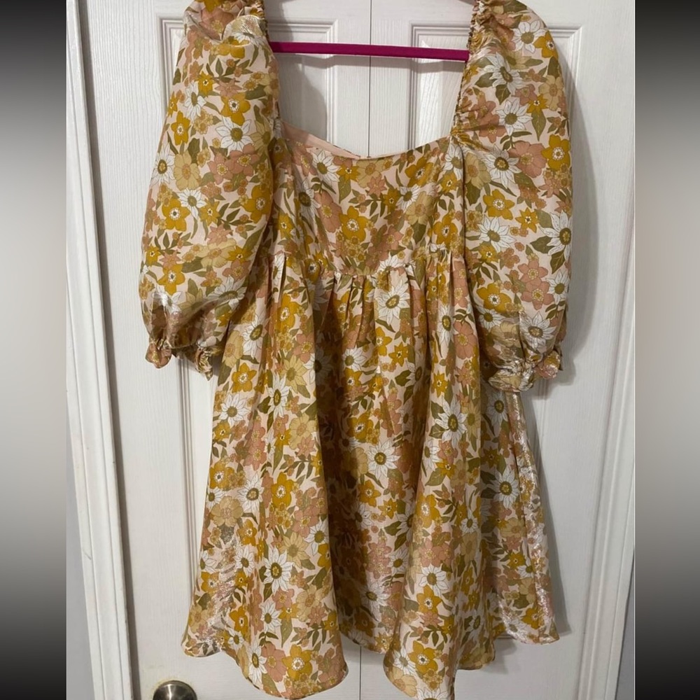 Peplum dress